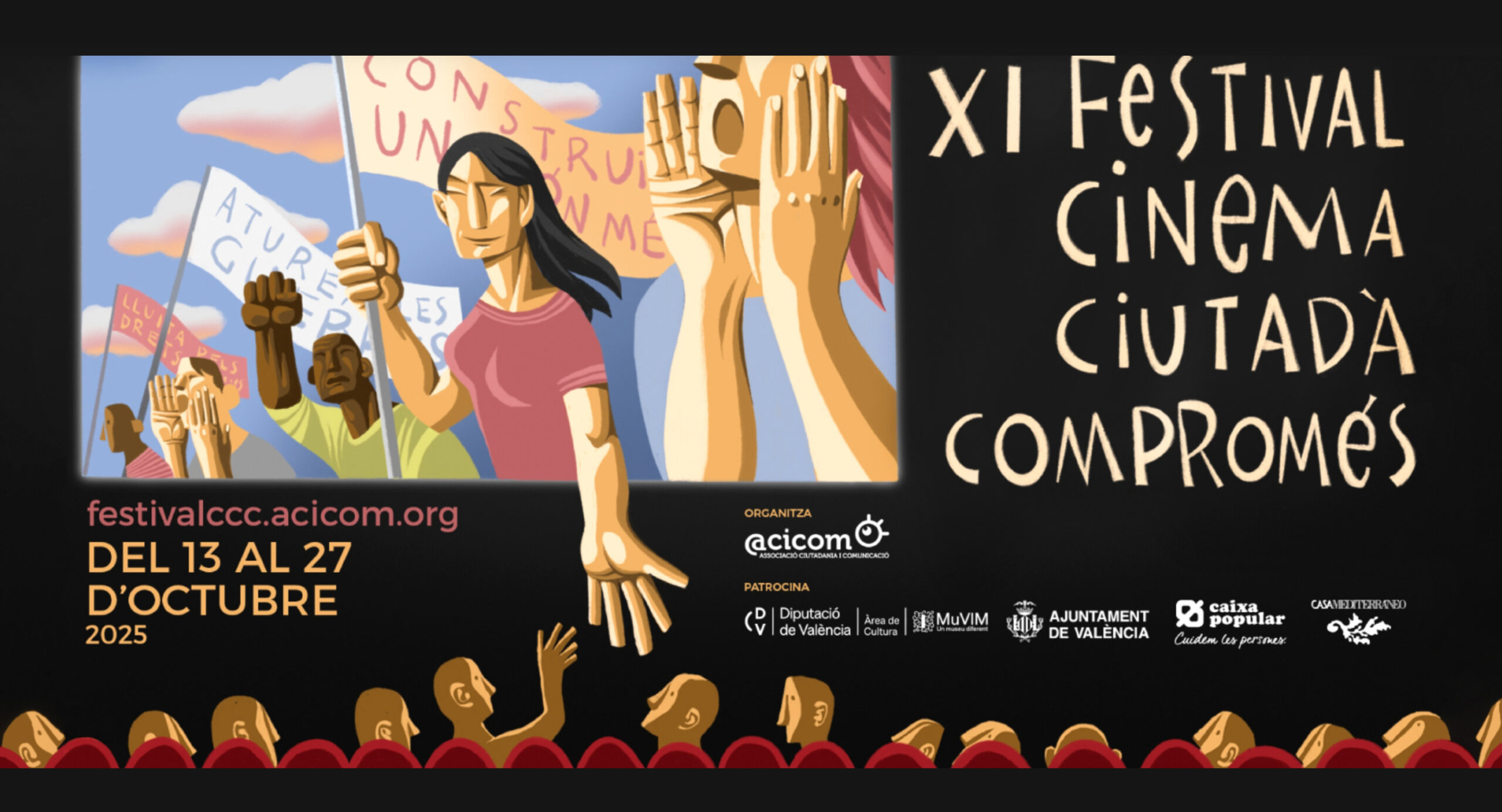 16 d’octubre. XI Festival Cinema Ciutadà Compromés