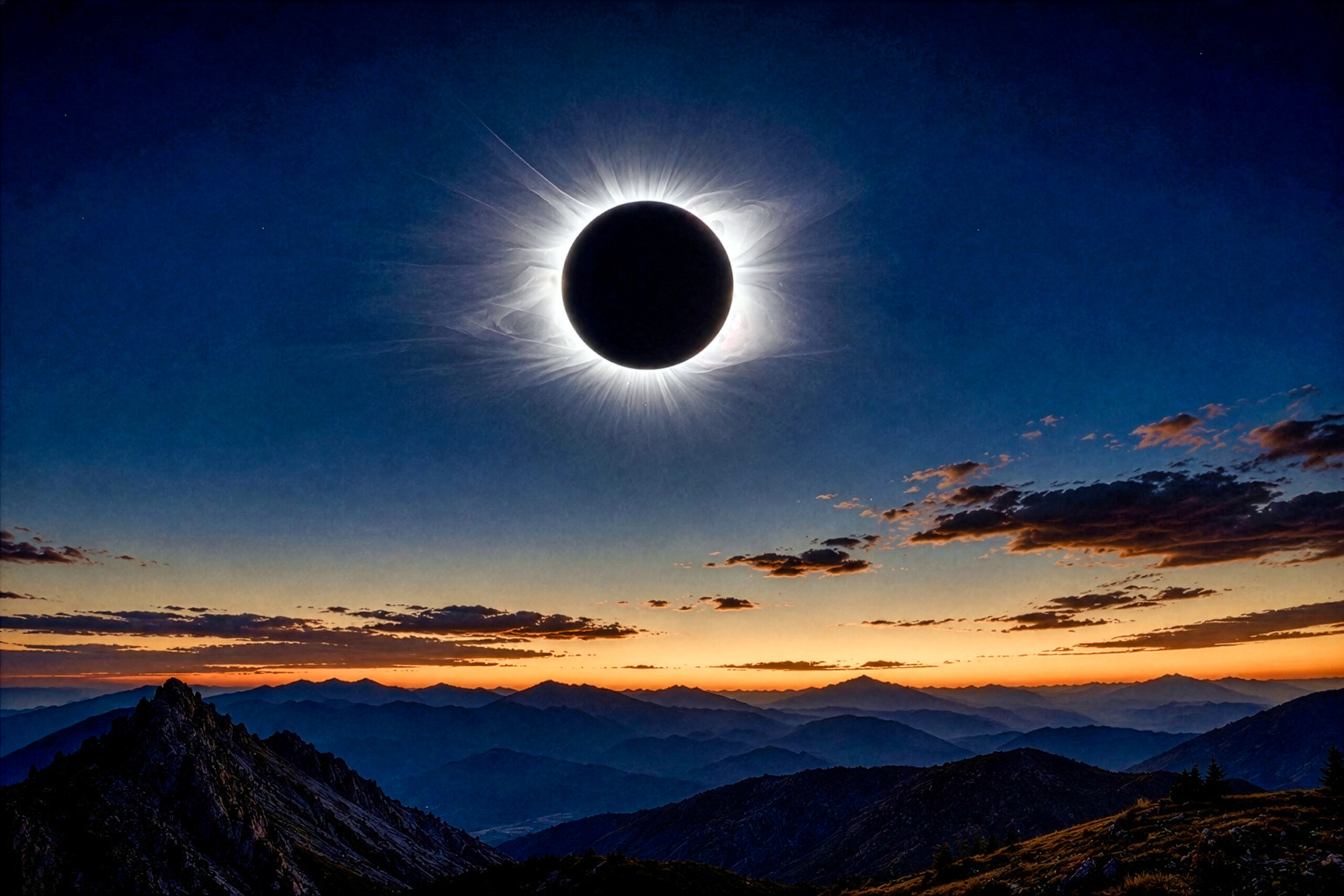 22 de junio. El eclipse de sol del 12 de agosto.